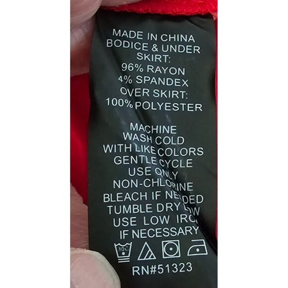 Designer Vince Camuto Dress, Size M, Red, Maxi, Long Sleeve, Prom, Evening, - Picture 4 of 5